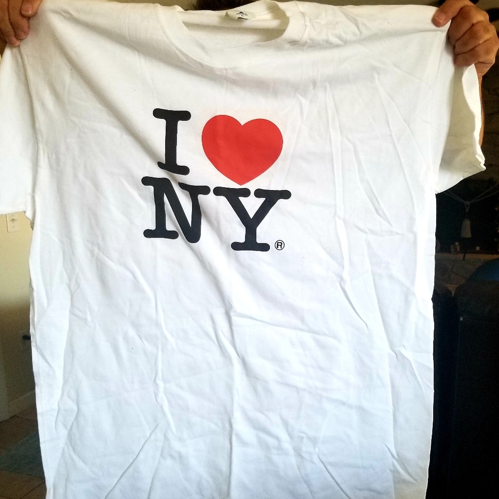 Mens I Love NY Tshirt XL
